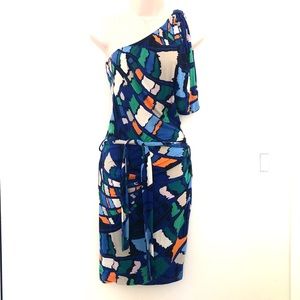 French Connection sz 2 one shoulder minidress